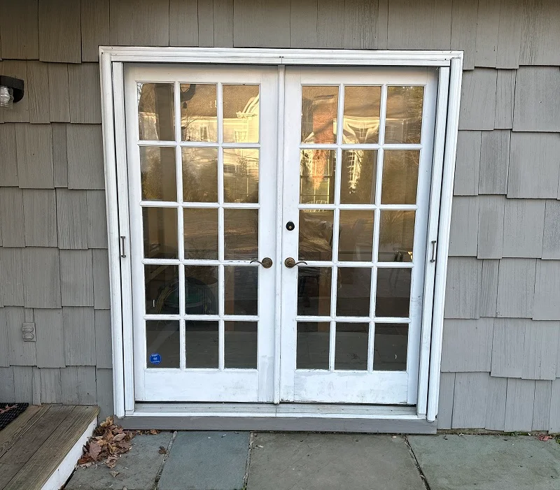 Patio door installation in New Canaan CT 